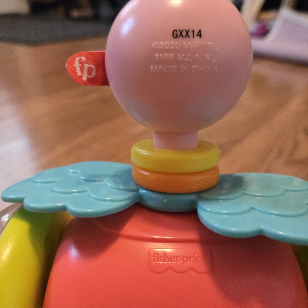 Fisher-Price Bat & Wobble Lion & Paradise Pals Pull-Along Flamingo Baby Toys Set - Picture 5 of 10